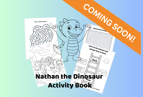 Dinosaur books for kids — Nathan the Dinosaur series Dinosaur books for kids — Nathan the Dinosaur series